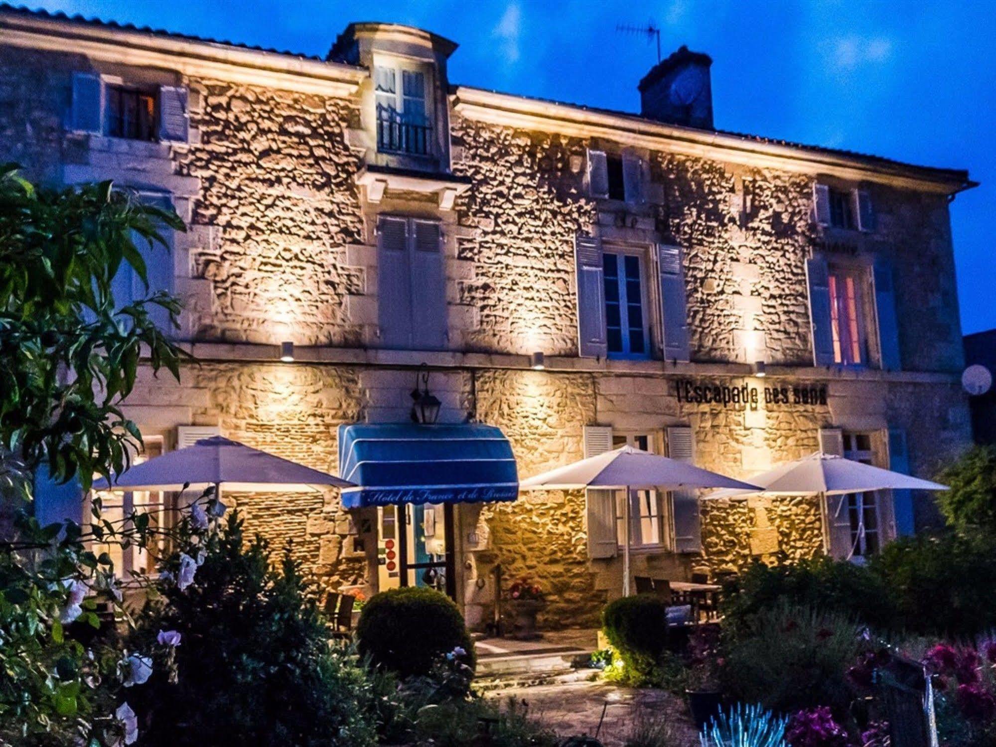Hotel De France Et De Russie Thiviers Exterior photo